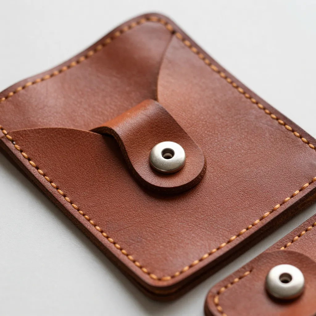 Vegetable tanned leather texture
